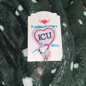 Icu nurse badge reel